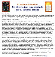 &quot;Un libro valioso por su inmensa calidad&quot;